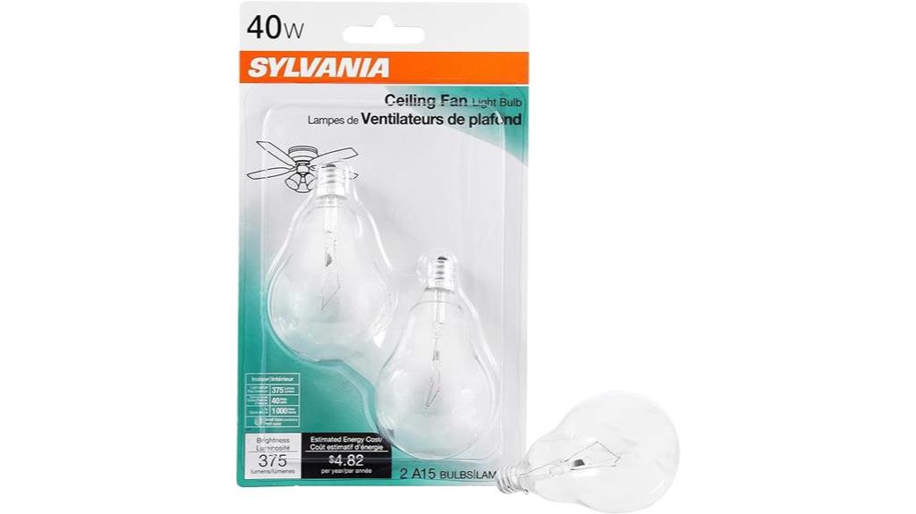 ceiling fan light bulbs
