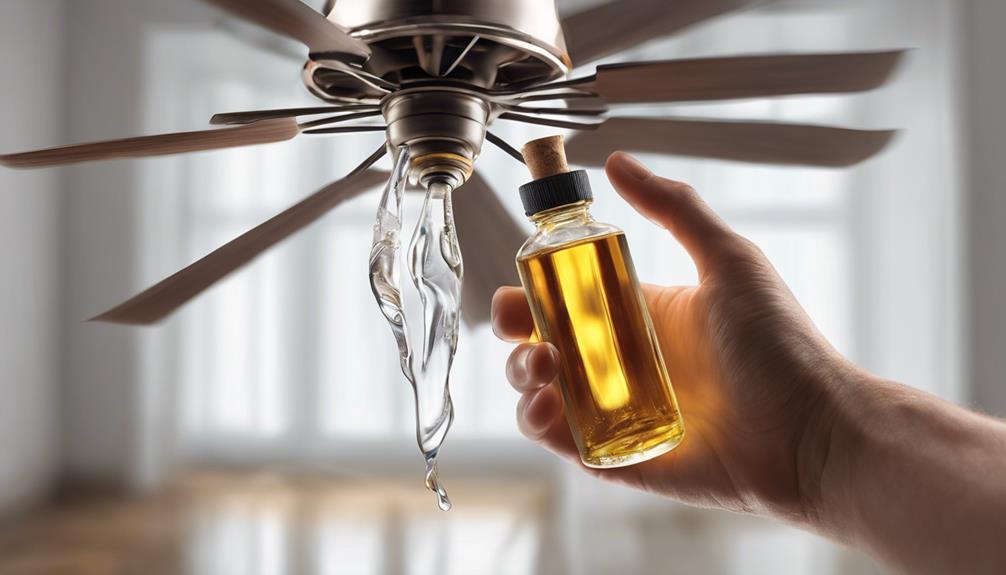 ceiling fan oil guide