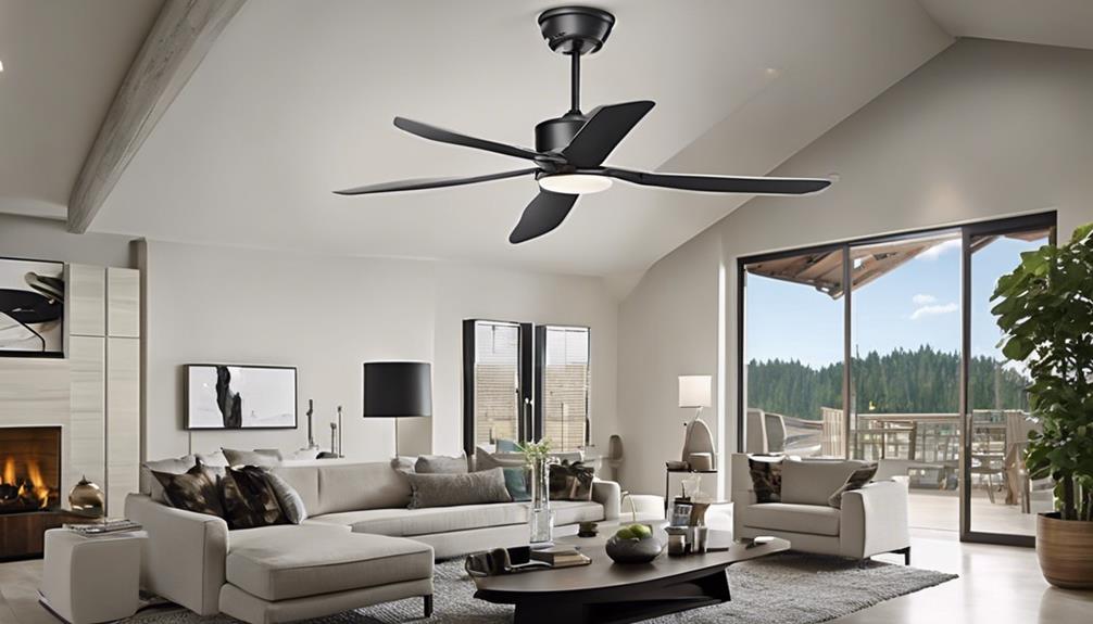 ceiling fans for slopes