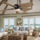 coastal ceiling fans for beach houses