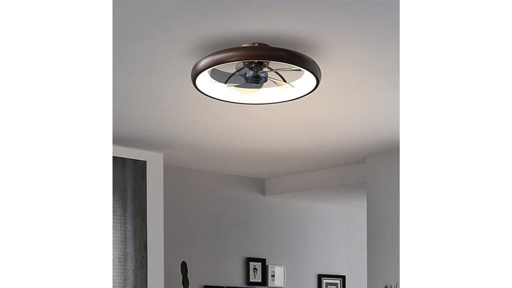 dimmable led ceiling fan