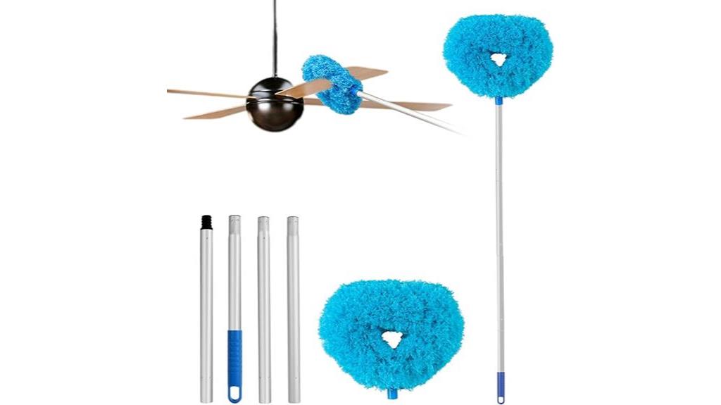 extendable blue duster brush