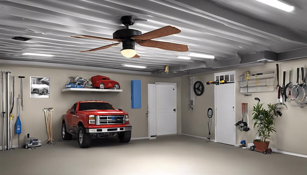 garage ceiling fan selection