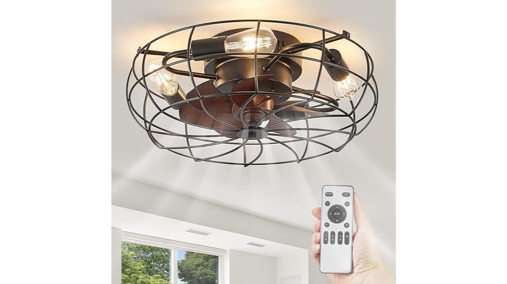led ceiling fan with remote