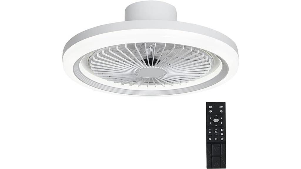 modern bladeless ceiling fan