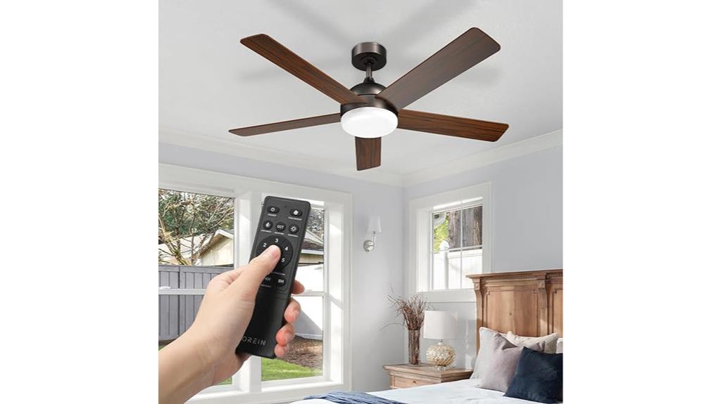 modern led ceiling fan