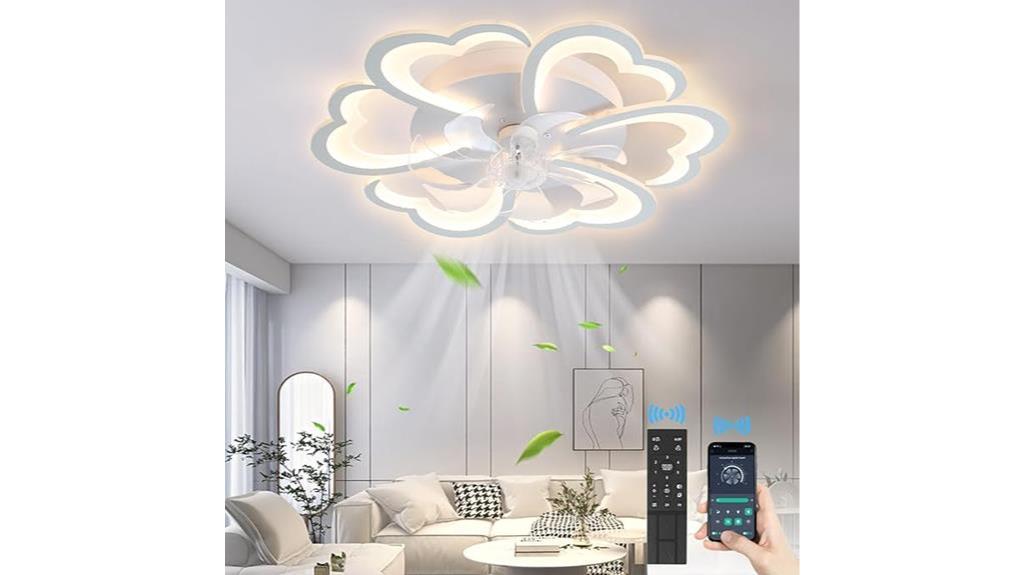 modern smart ceiling fan
