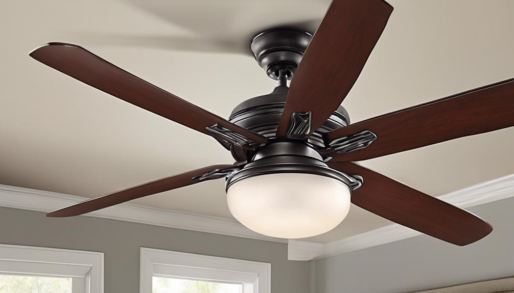 optimal ceiling fan height