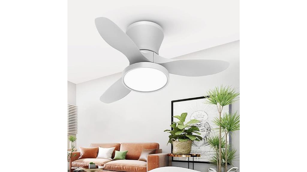 quiet ceiling fan light