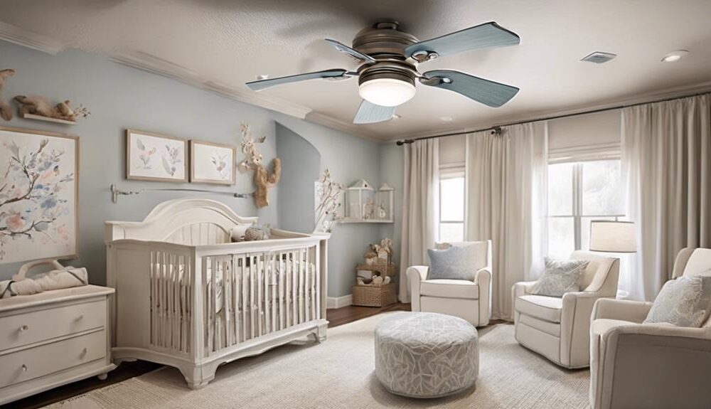quiet nursery ceiling fans