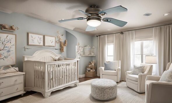 quiet nursery ceiling fans