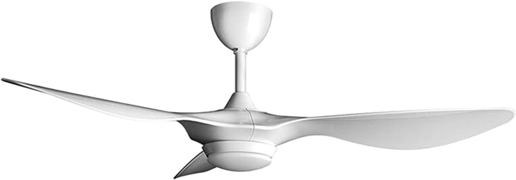 smart white ceiling fan