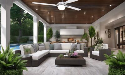 stylish outdoor ceiling fans