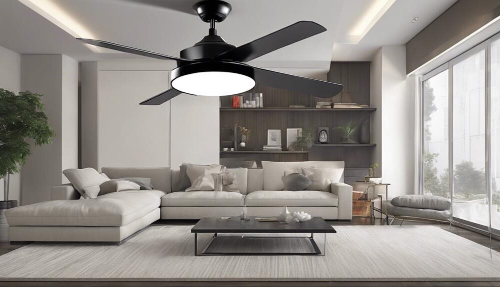 stylish plug in ceiling fans