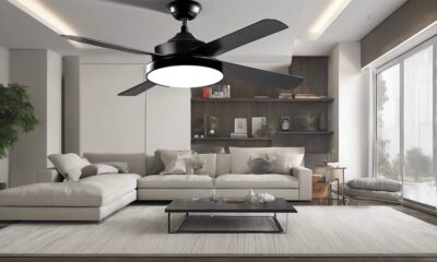 stylish plug in ceiling fans