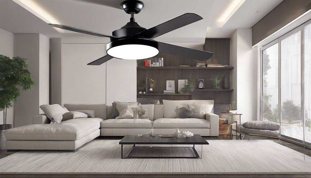 stylish plug in ceiling fans