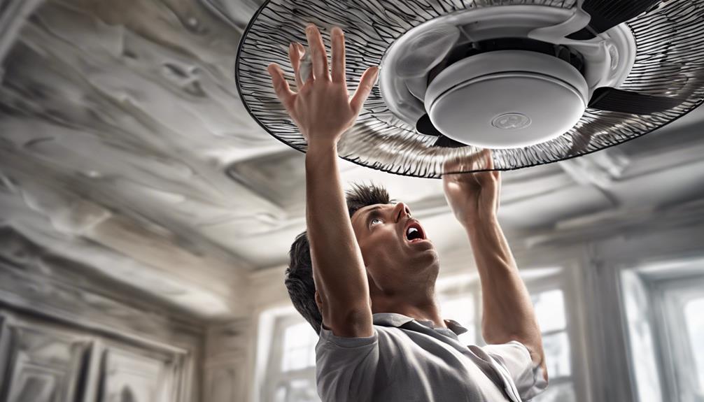 Ancraophobia Conquering Fear of Ceiling Fans Top Ceiling