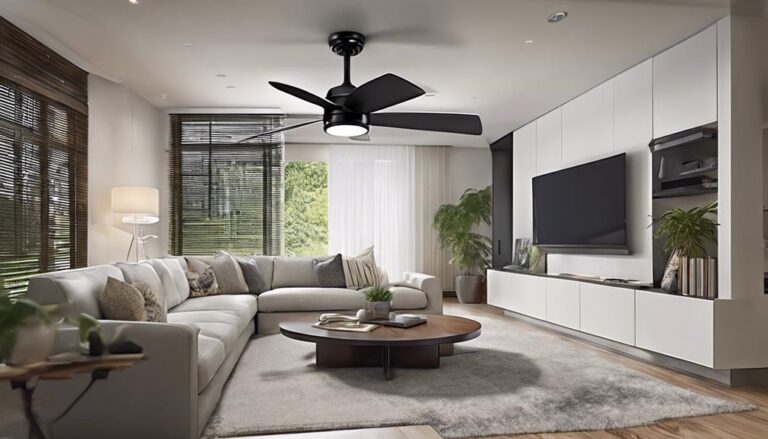 Addlon Ceiling Fans With Lights, 52 Inch Flush Mount Ceiling Fan With Remote Control, Wall Remote, Reversible, 5CCT, Dimmable, Noiseless DC Motor, Black Low Profile Ceiling Fan For Bedroom, Farmhouse - View #11