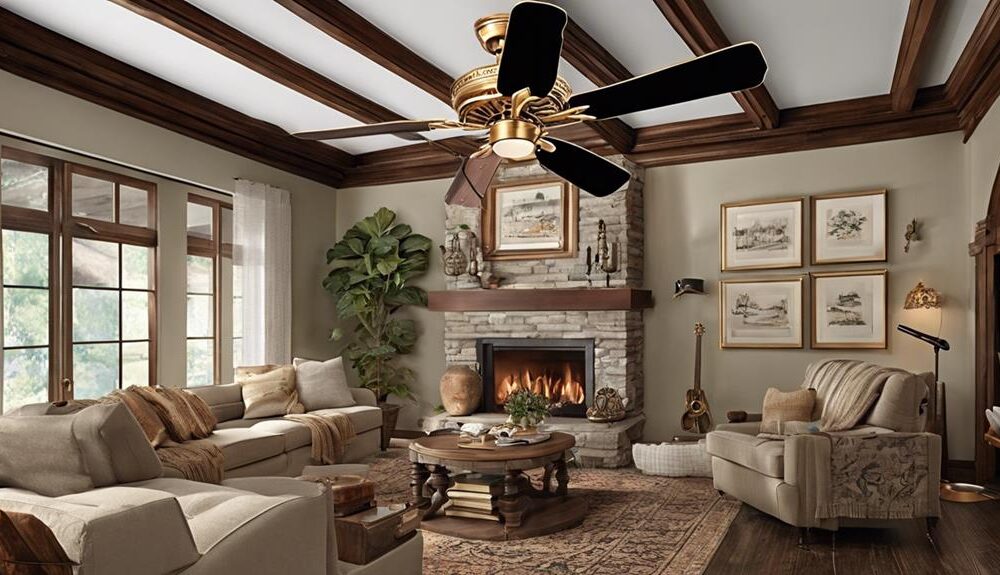 vintage style ceiling fans