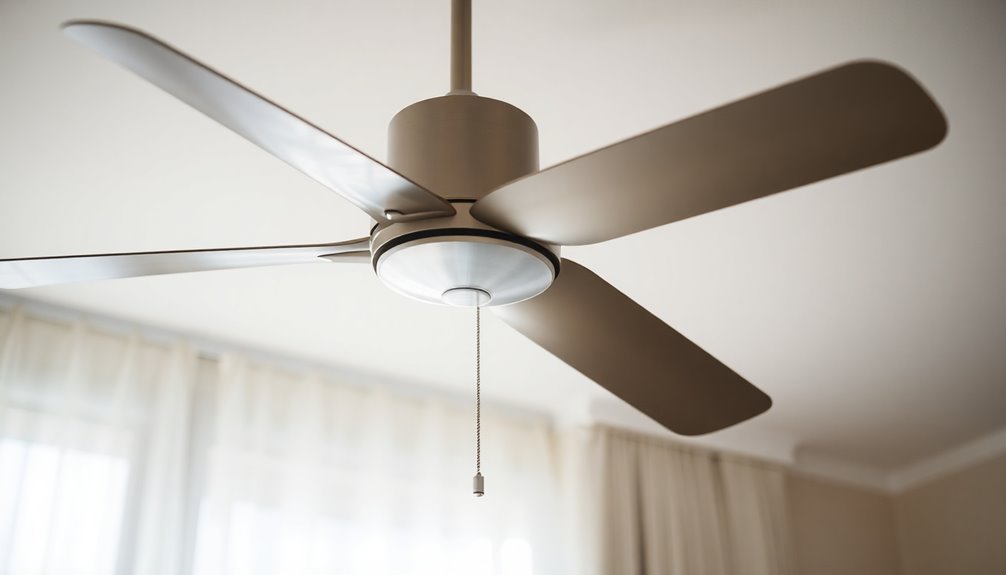 adjust ceiling fan direction