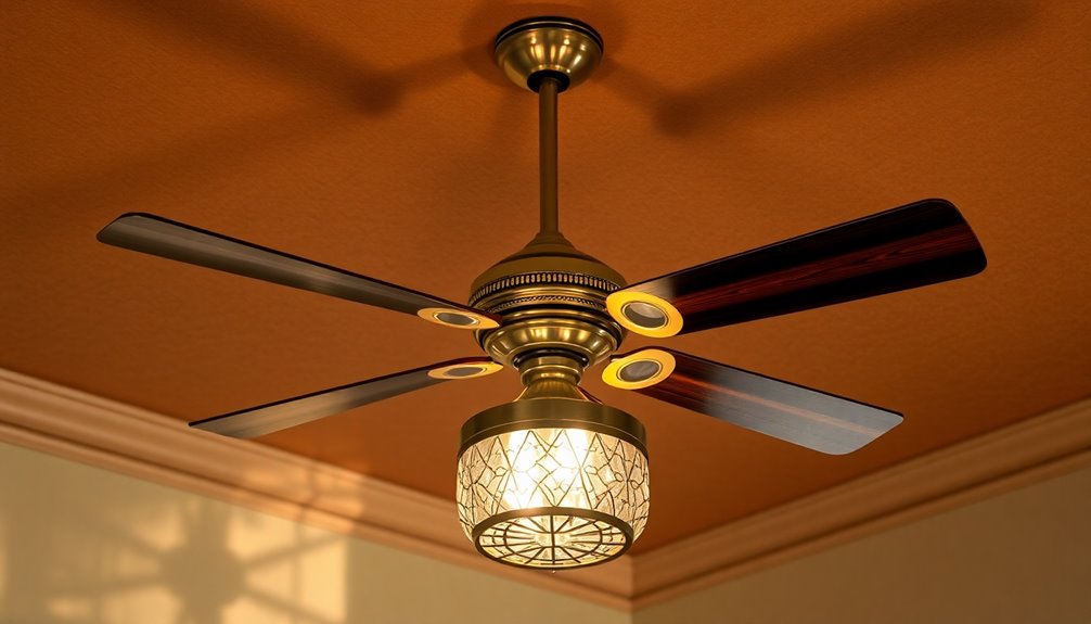 art deco ceiling fans selection