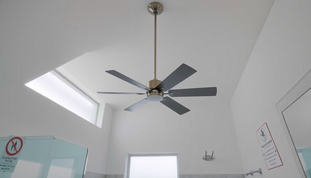 bathroom fan safety guidelines