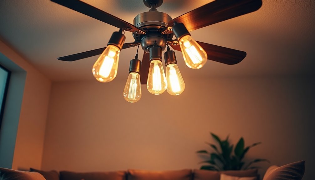 brighten living room ceiling