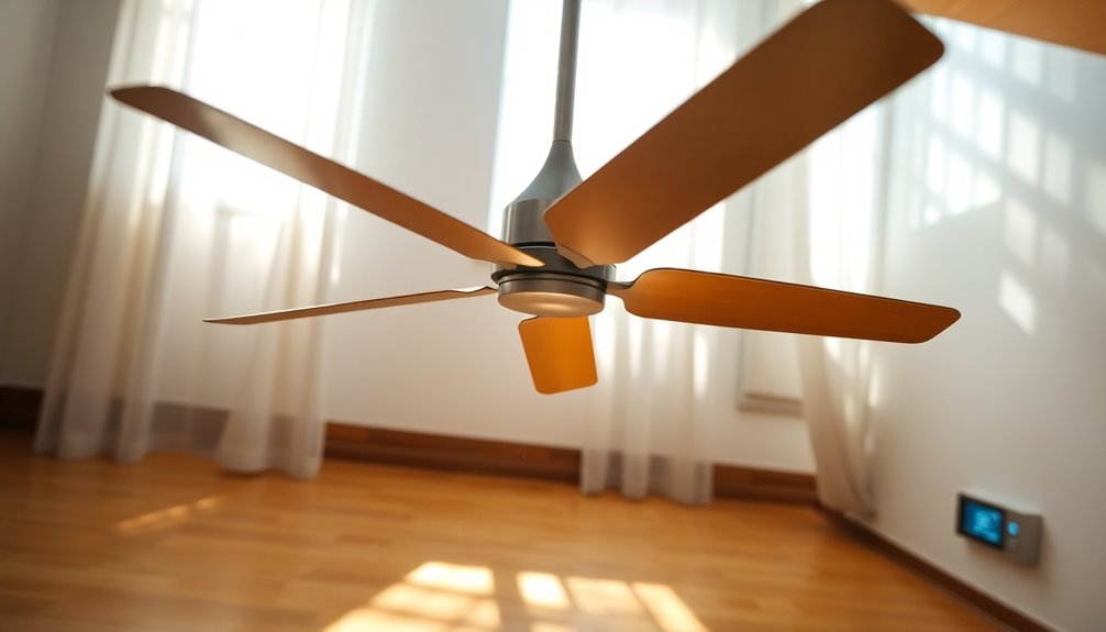 ceiling fan automatic shutdown