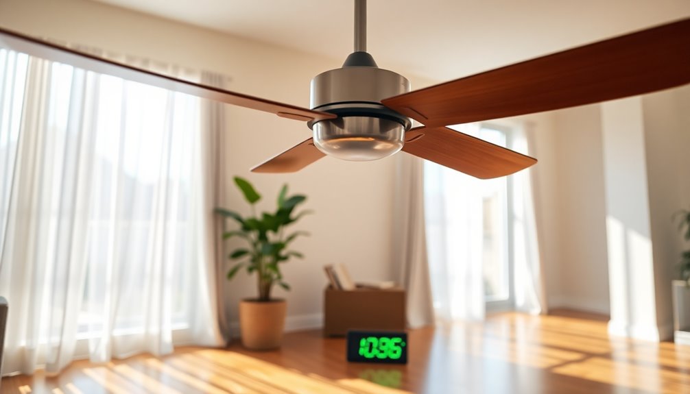 ceiling fan daily cost