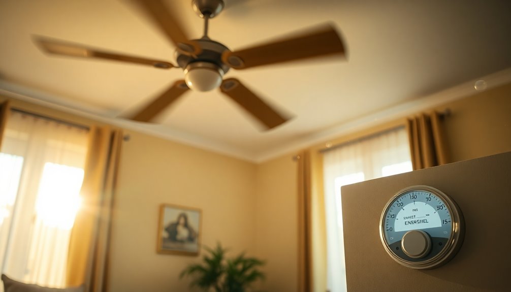 ceiling fan electricity usage