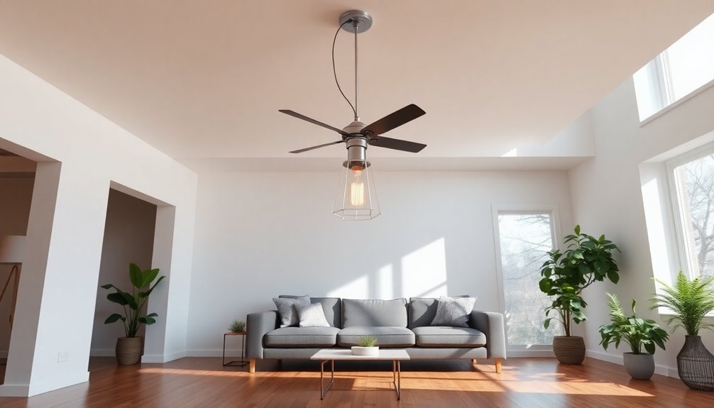 ceiling fan to light conversion