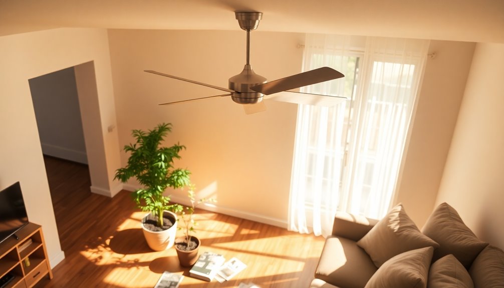 ceiling fan usage duration