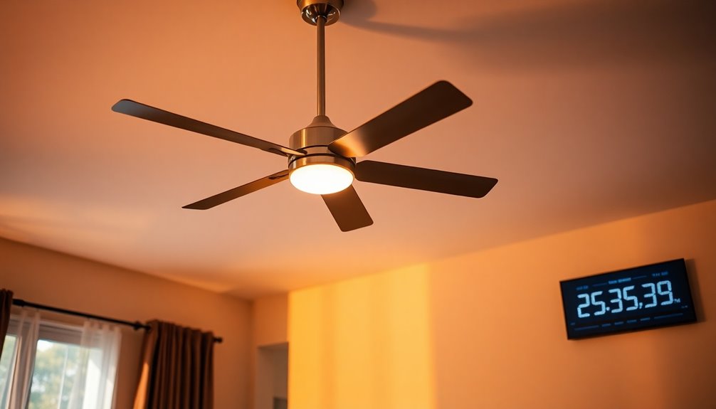 ceiling fans energy costs