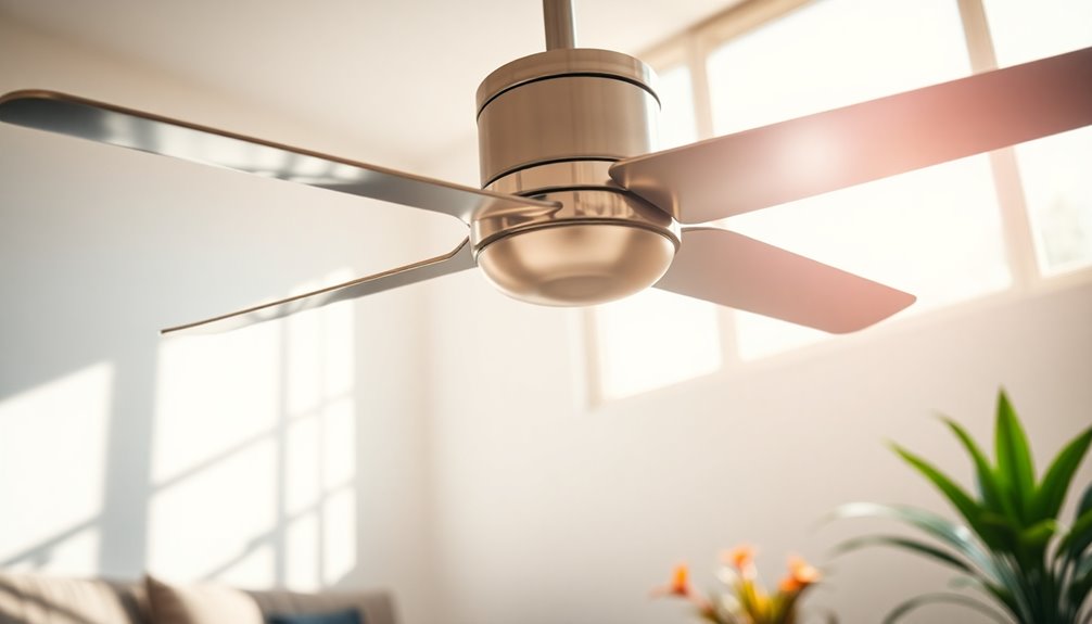 ceiling fans may wobble