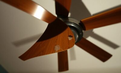 ceiling fans wobble reasons