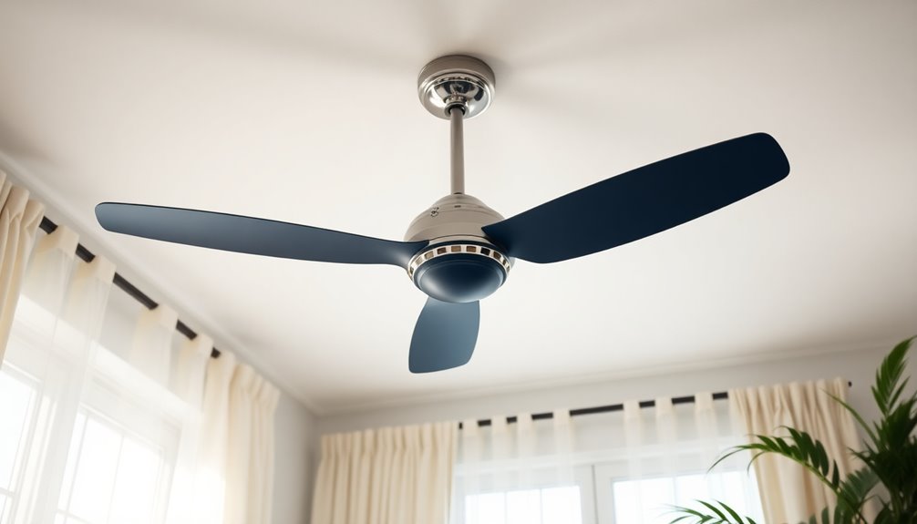 choosing ceiling fan color