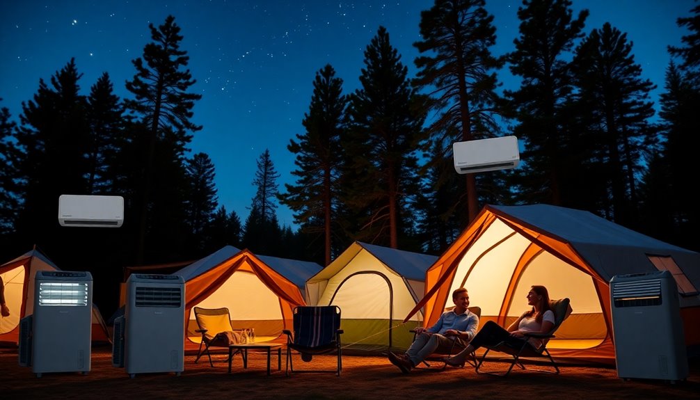 cool camping tent solutions