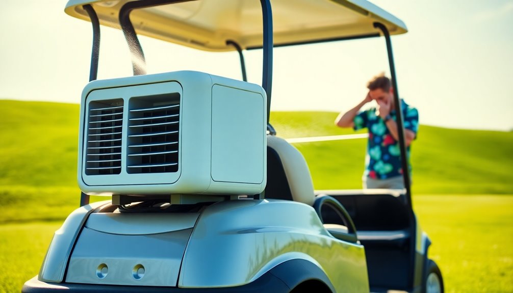 cool golf cart comfort