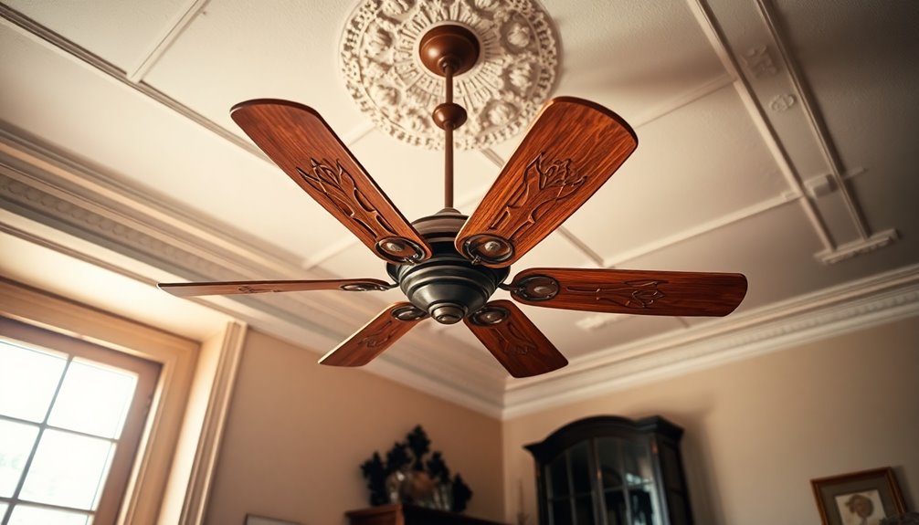 history of ceiling fans