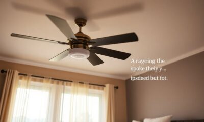 install smoke detector ceiling fan