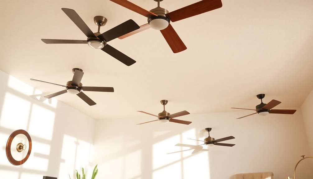 optimal ceiling fan heights