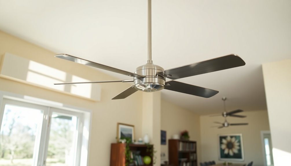 optimizing ceiling fan placement