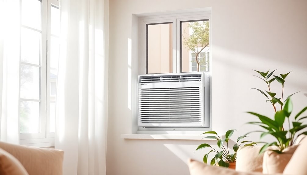 quiet energy efficient window acs