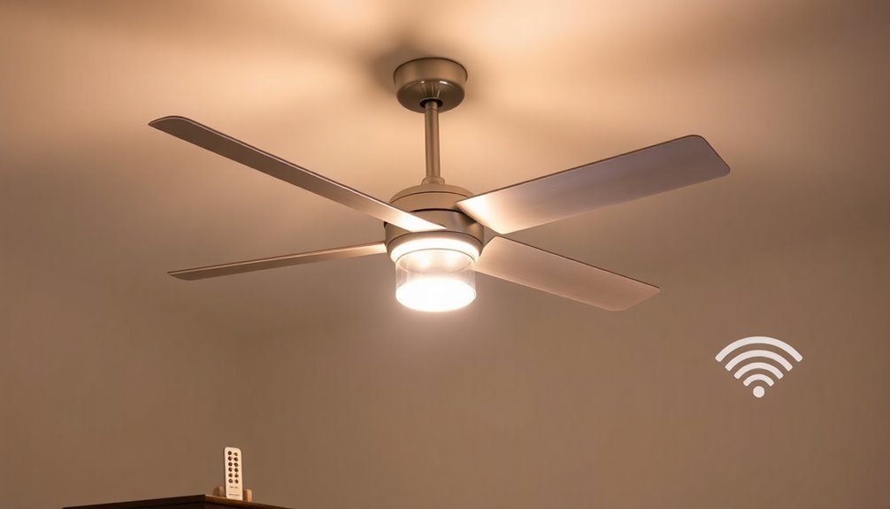 remote control fan features