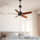 silent stylish bedroom fans