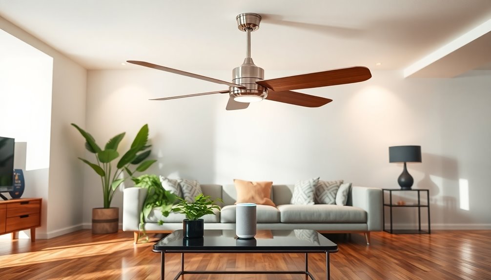 smart ceiling fans google home