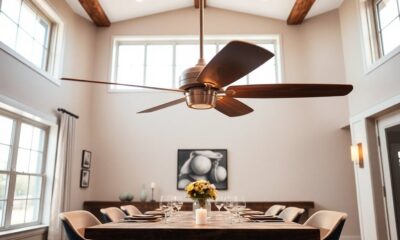 stylish dining room ceiling fans