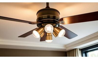 stylish efficient ceiling fan bulbs