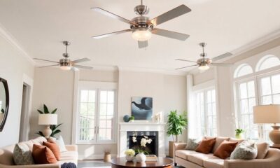 stylish efficient hunter ceiling fans