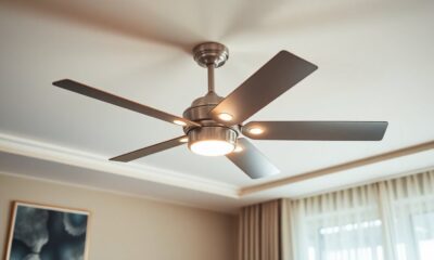 stylish hugger ceiling fans